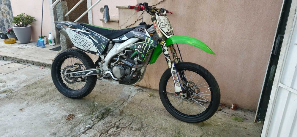 Vendo kawasaki kxf 450cc não matrículada