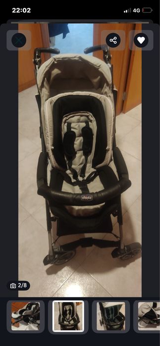 Carrinho de bebe trio chicco