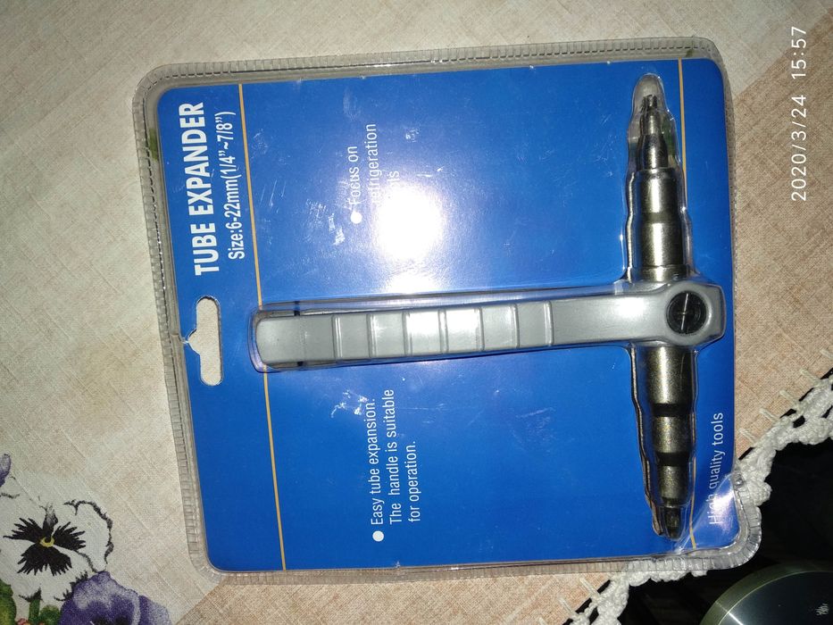 Expandir tubo refrigeração