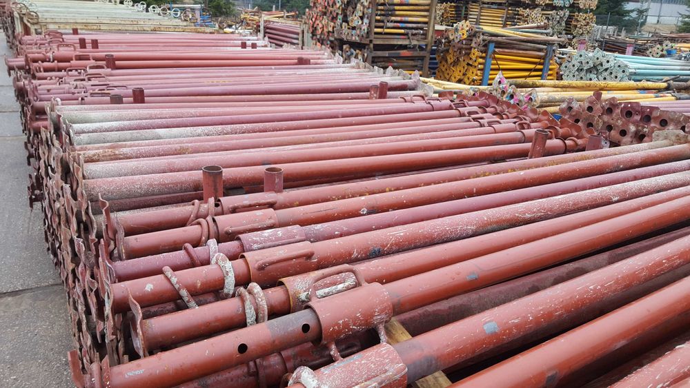 Stemple budowlane, Rusztowanie podpory szalunkowe, Doki Korony Sztyce