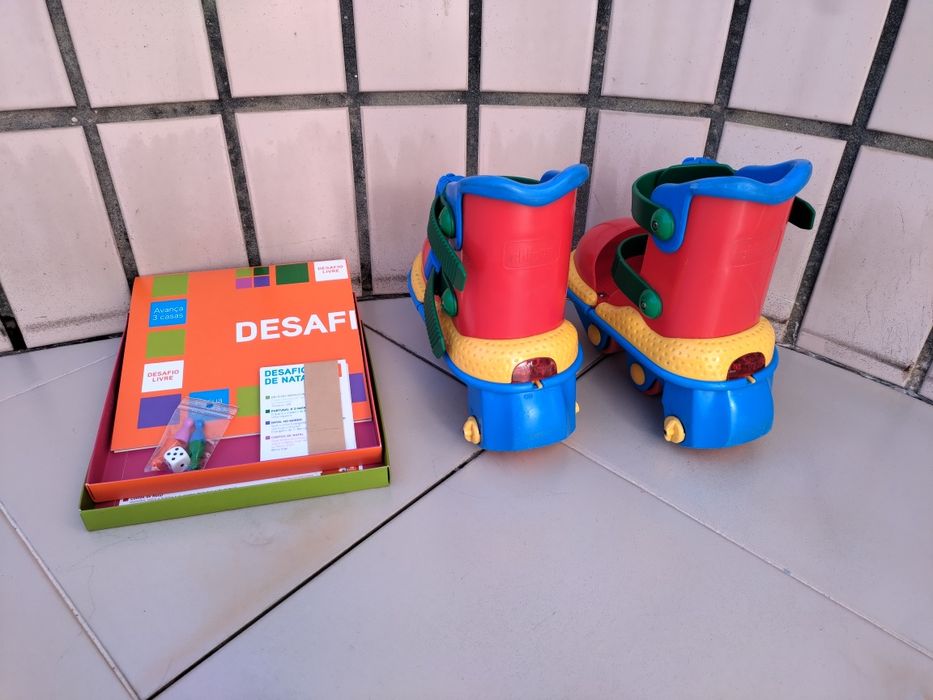 Patins da Chicco com oferta de jogo