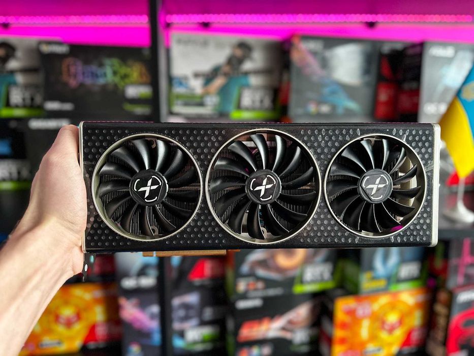 Гарантія! RX 6700 XT 12GB XFX Merc \ Qick ігрова відеокарта комп'ютера