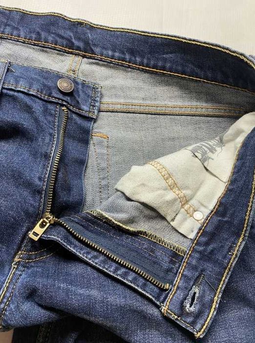 Levi's 511 STRAUSS LEVIS oryginalne granatowe Spodnie Jeansy W 32 L 32