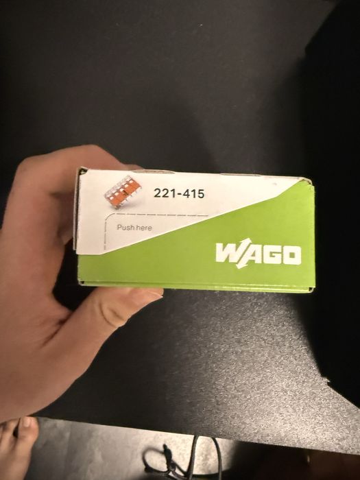 Kostki WAGO 5x4mm nowe nie odpakowane