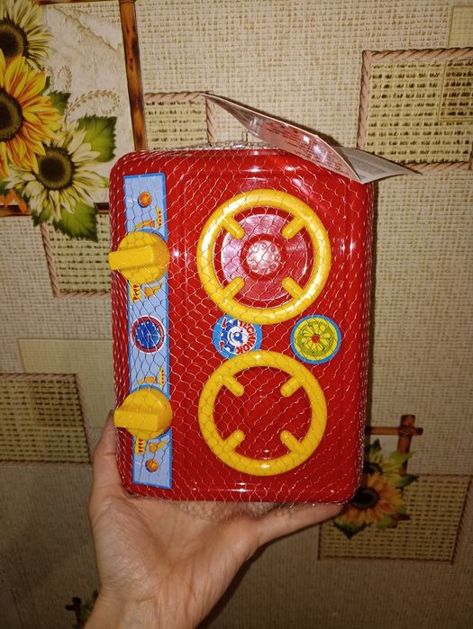 Нова дитяча посудка набір кухня посуд плита