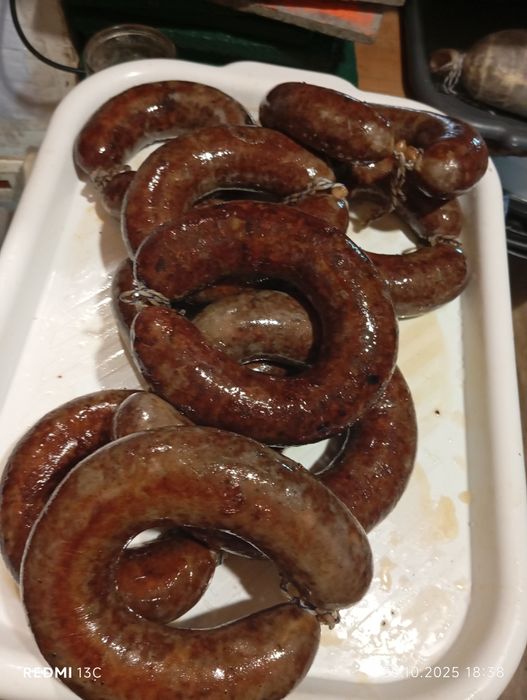 Домашняя печеночная колбаса