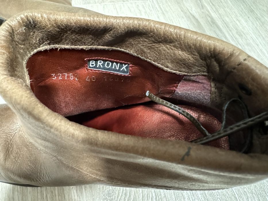 Ботильоны Bronx кожа ботинки полуботинки