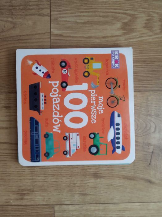 Moje pierwsze 100 pojazdów / zwierząt książka kartonówka
