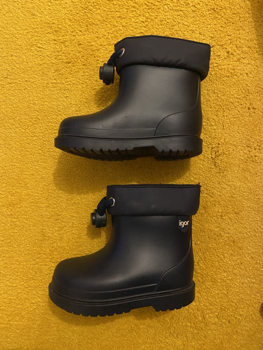 Galochas azul escuro - Igor (n.21)