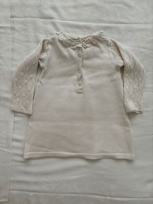 Vestido em Tricot Natura Pura