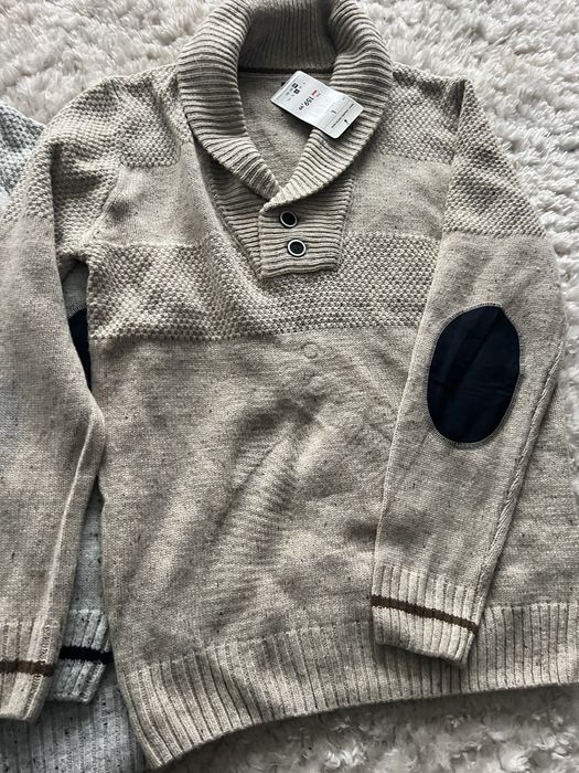 Swetry meskie Reserved 2sz-wady plamy kd łat