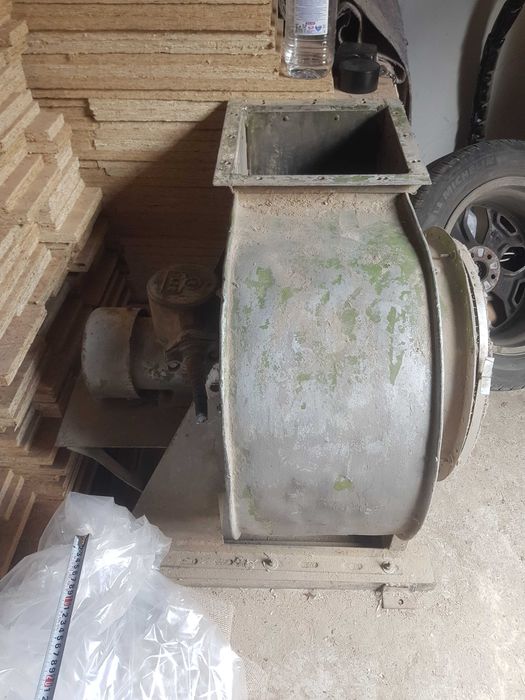 Вентилятор улитка алюминий  радиальный центробежный вытяжной приточный