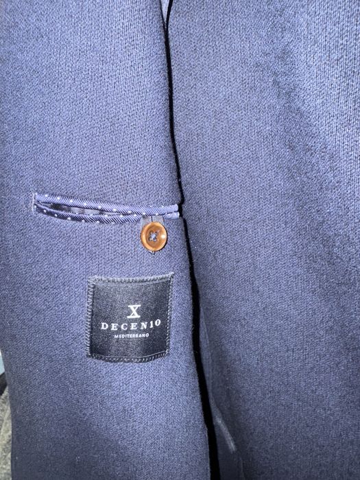 Blazer azul escuro Decenio