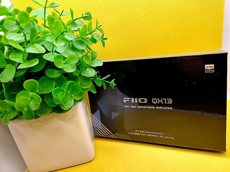 ‼️ FiiO QX13 - ЦАП DAC усилитель для наушников ES9027PRO 900mW Hi-Res
