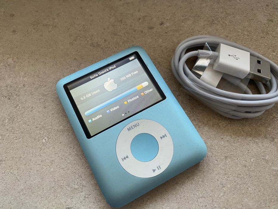 Ipod nano 3. 4gb azul