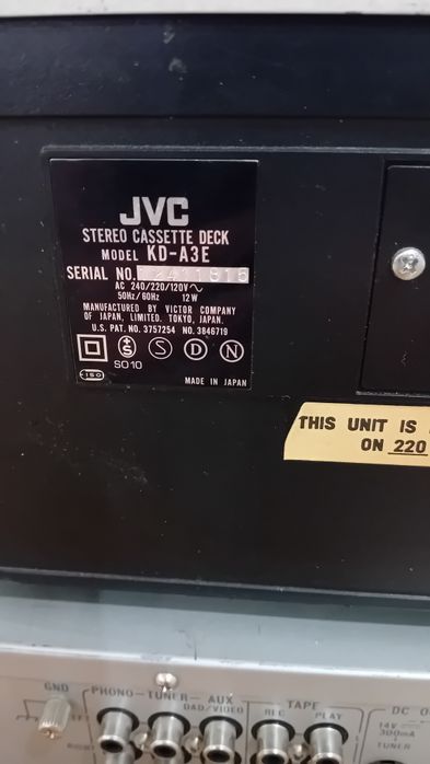 JVC Deck KD-A3 +A-K11 zmacniacz