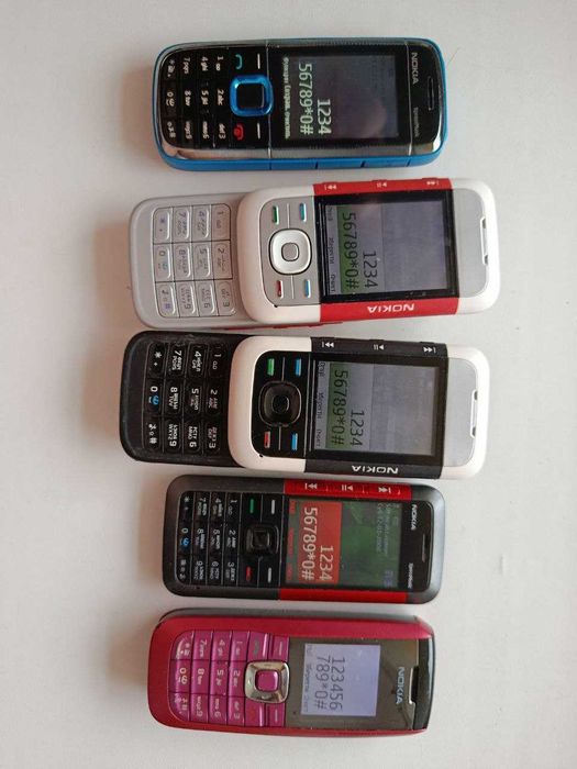 РОБОЧІ Nokia: XpressMusic 5300 Red, XpressMusic 5300 Black, 2610