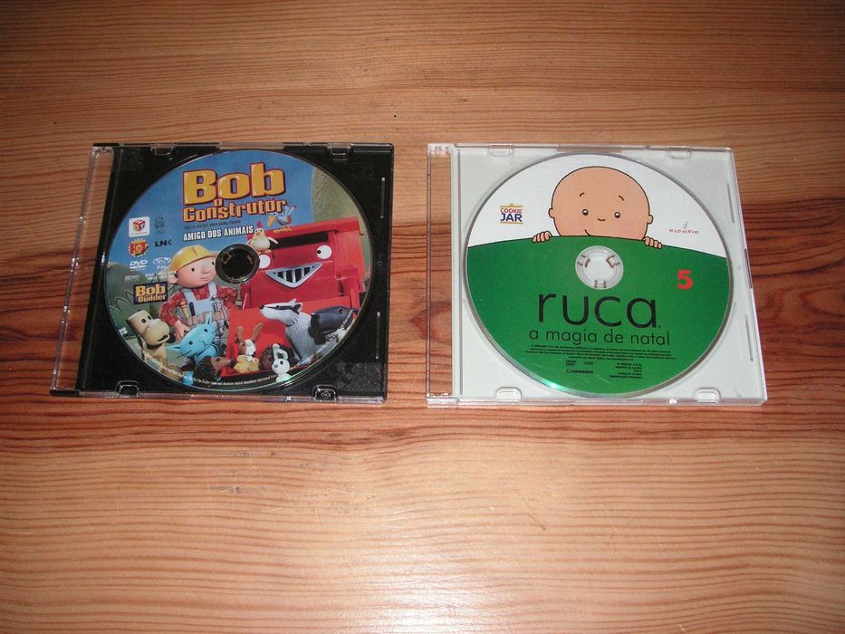 DVD Bob Construtor e Ruca