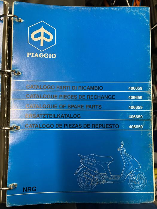 Piaggio/Gilera Catálogos de peças