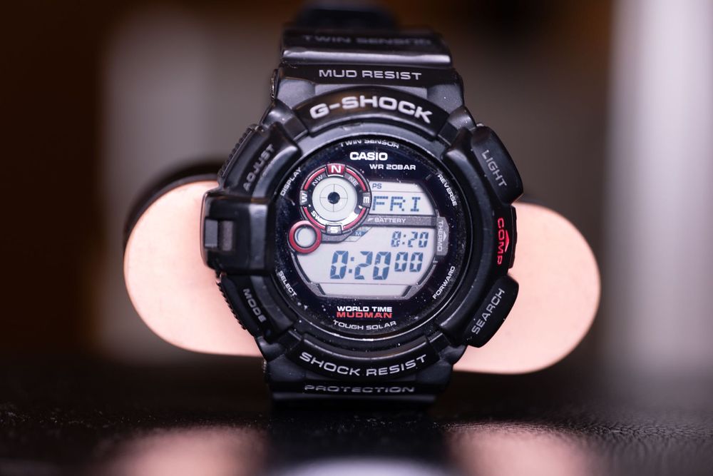 Casio G-SHOCK G-9300-1ER Tough Solar Iluminator kompas Mudman