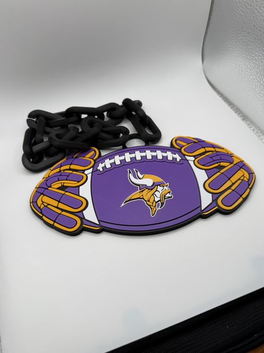 Cadeia de futebol e luvas de futebol Vikings