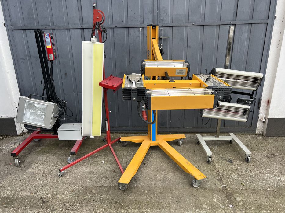 Promiennik ciepła lakierniczy IRT Lampy UV podczerwień