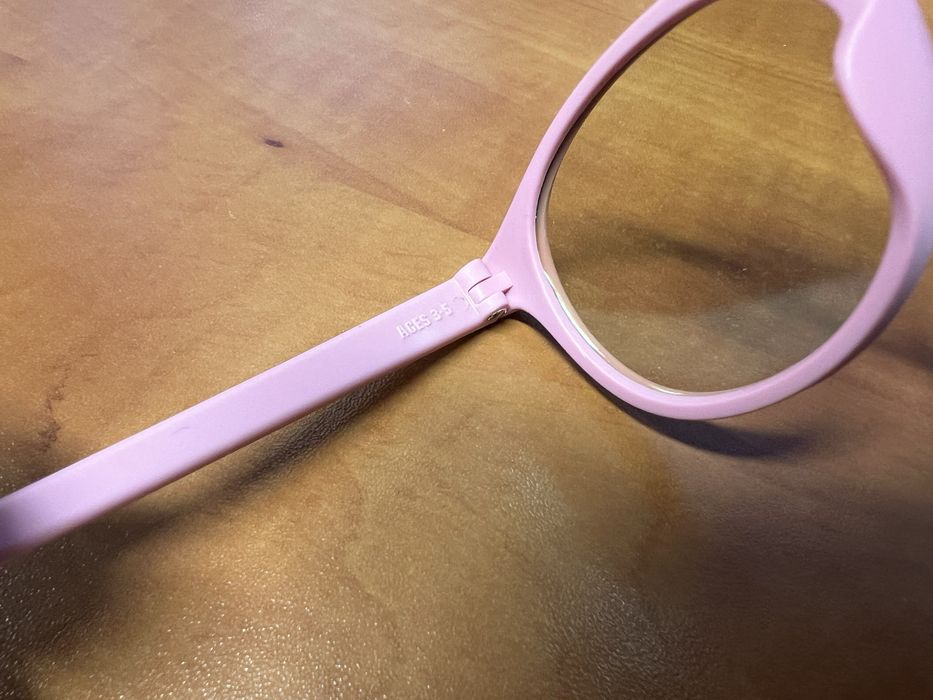 Babiators okulary do komputera dla dziecka 3-5 różowe