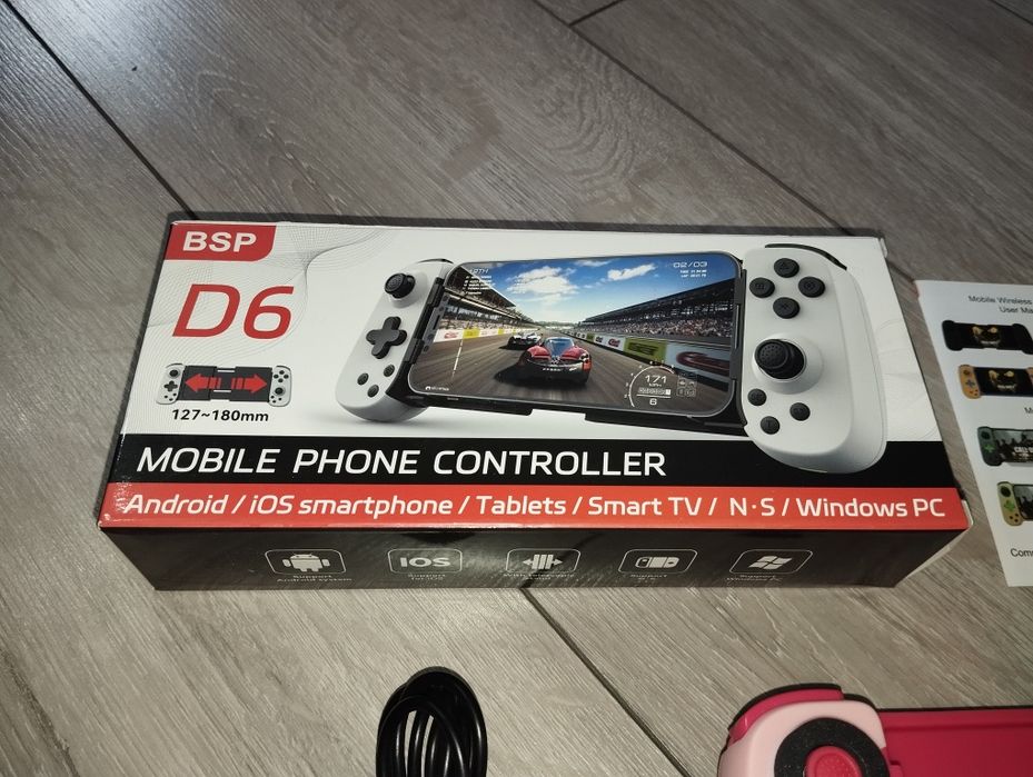 Kontroler Bsp d6 różowy