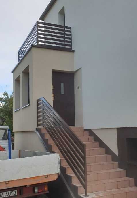 balustrada barierka stalowa