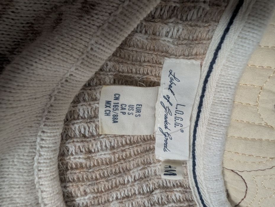 Sweter beżowy L.O.G.G.