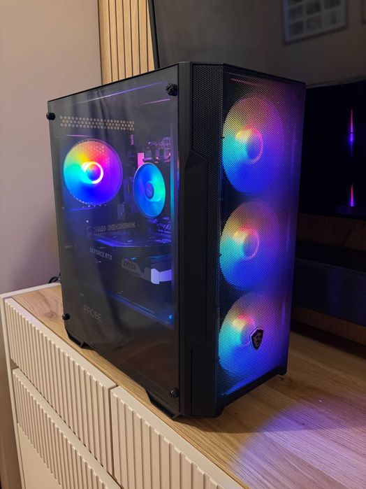 Gamingowy PC RTX 5060 Ti 8GB / Ryzen 7 5700X / 32GB Ram / 2,12TB / Win 11 Pro
