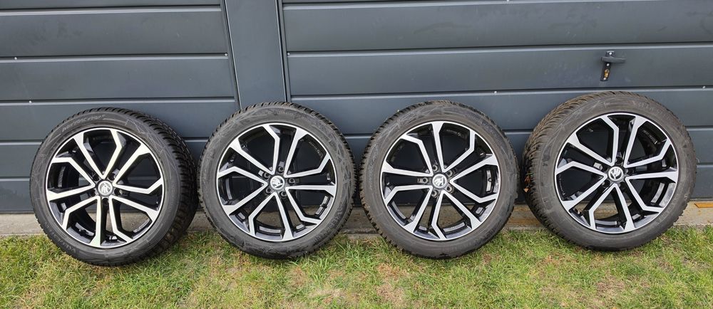 Opony zimowe + felgi - VREDESTEIN wintrac PRO+ 215/50R18 + DEZENT TA Dark 18"  5x112 ET43 - gwarancja