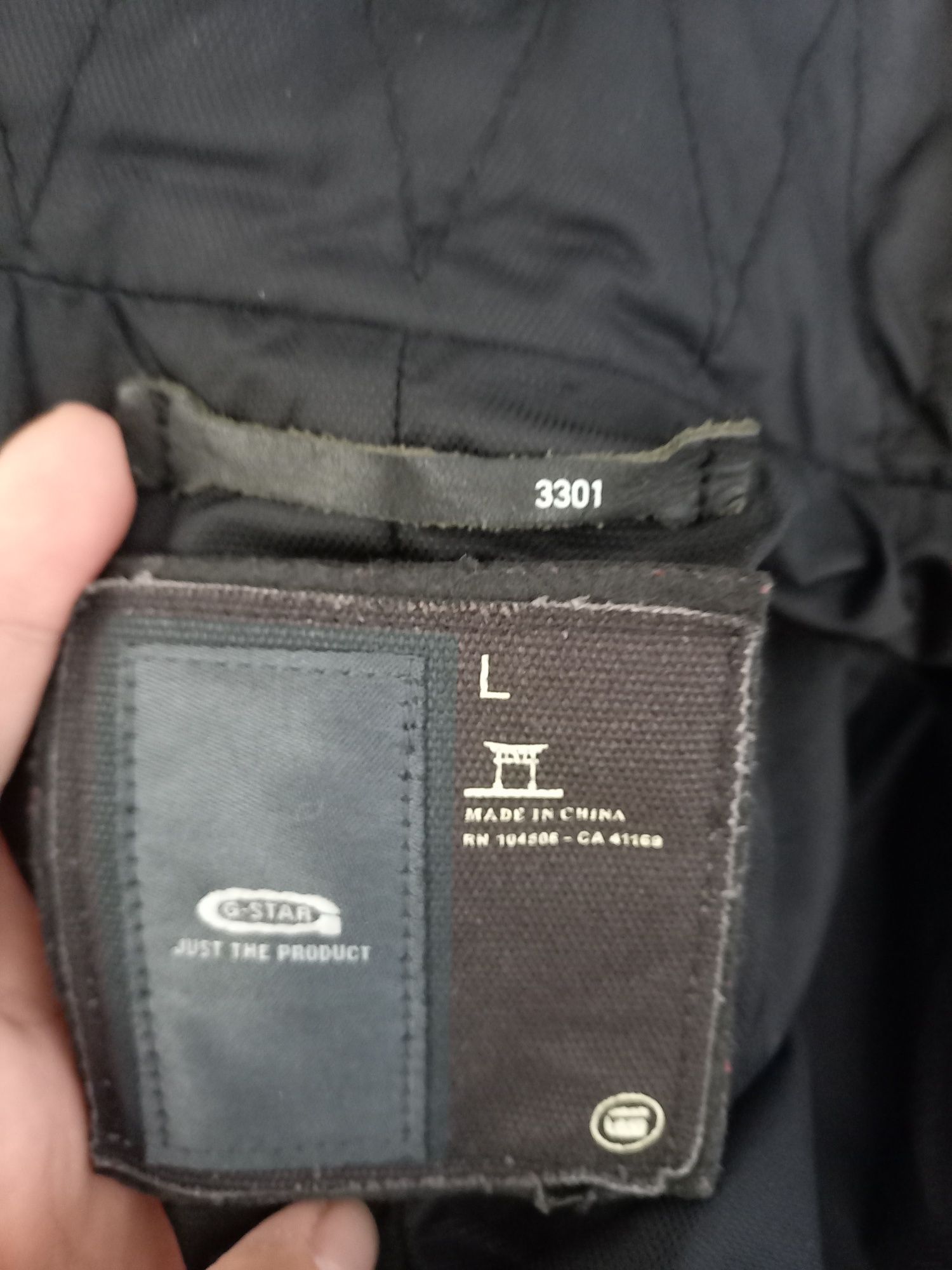 G Star raw Vintage Lennox Denim waxed jacket . M L