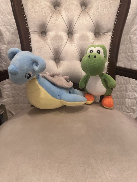 Pokémon Lapras + Yoshi Super Mario – pluszaki kolekcjonerskie