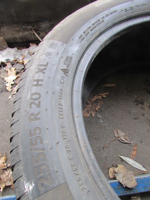 255/55/R20 пара зимової гуми Continental