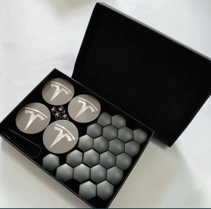 Набор колпачков для колес (ДИСКОВ) TESLA 3 Y S X