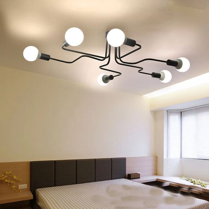 Люстра , Світильник 6 ламп loft