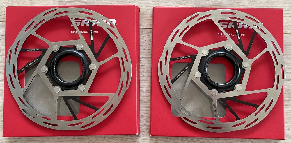 2 Nowe tarcze hamulcowe Sram eTap Paceline Centerline 160 mm