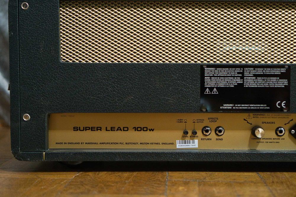 Marshall 1959 SLP 100W Plexi – 2010 – IDEALNY STAN – Made in England + twardy case