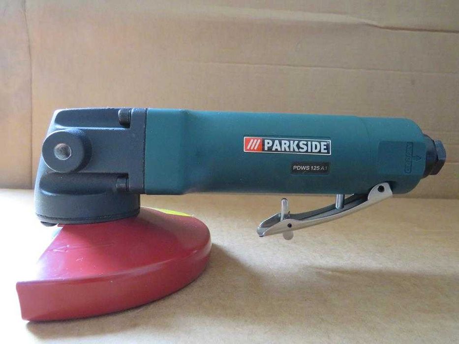Rebarbadora angular 125mm a ar comprimido Parkside NOVA/ESTREAR!