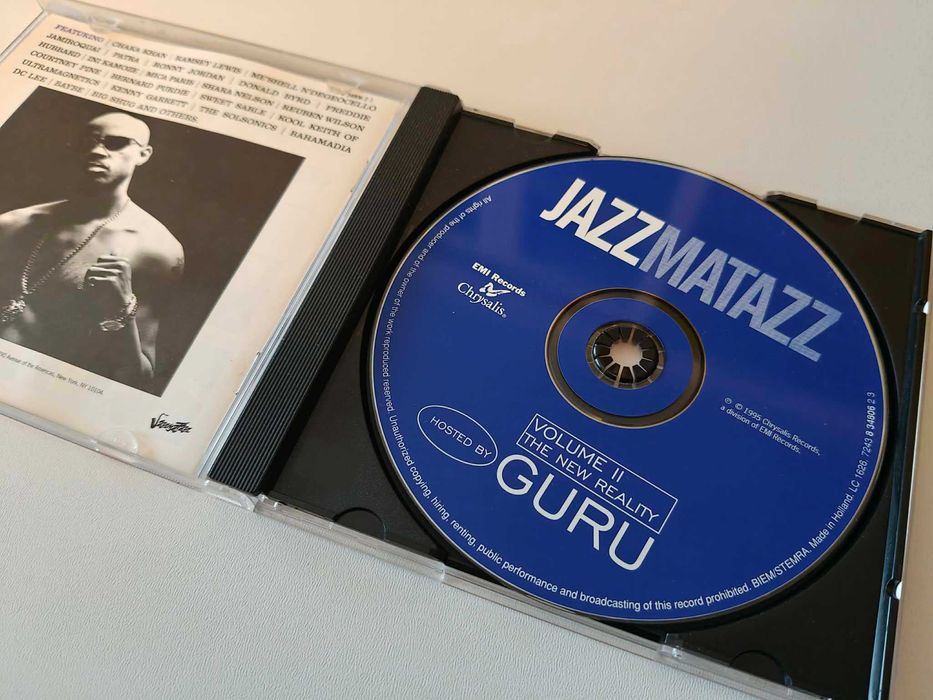 CD GURU Jazzmatazz - volume II 2 - the New Relity - bdb