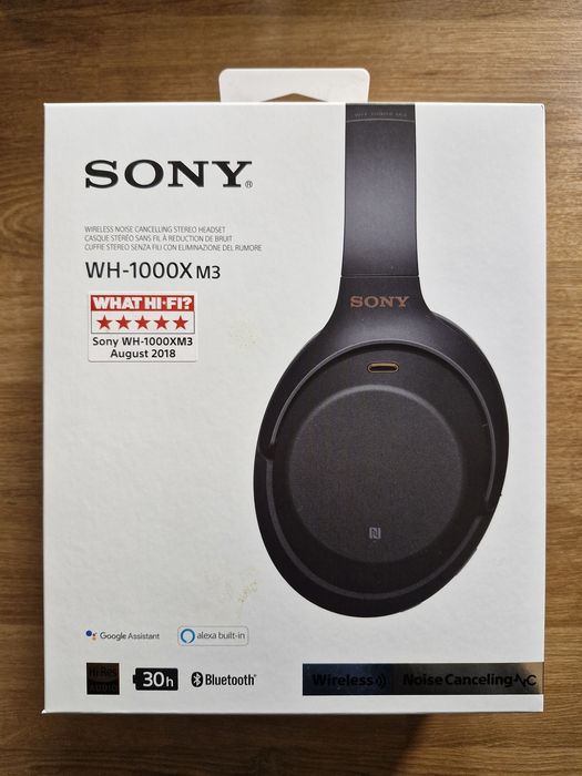 Auscultadores Sony WH-1000XM3 (Noise Canceling)