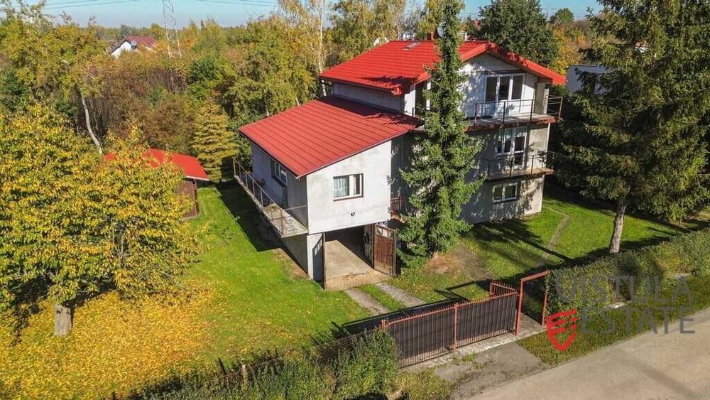 Dwa niezależne wejścia | 6 pokoi | 4 balkony | ogród 1087 m2