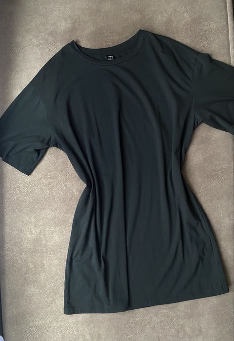 Sukienka t-shirtowa tunika oversize
