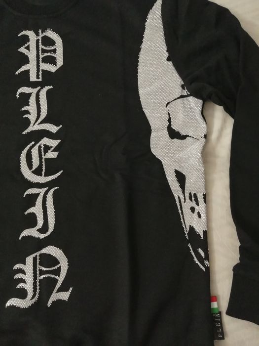 NOWA męska bluza Philipp Plein bluzka klasyk PP czacha M 48