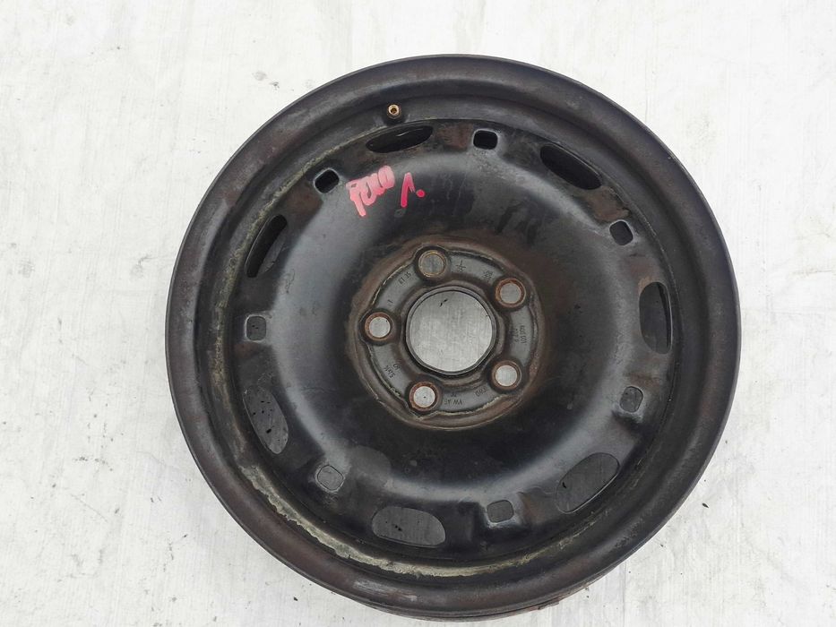 felga stalowa seat ibiza iv 4 6j0 vw polo v 5 6r0 skoda fabia ii 2 5j0 5j 14 cali et 35 6q0601027r