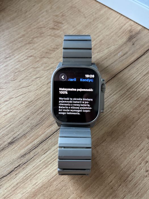 Apple Watch Ultra 2 49mm - stan idealny, bateria 100%!