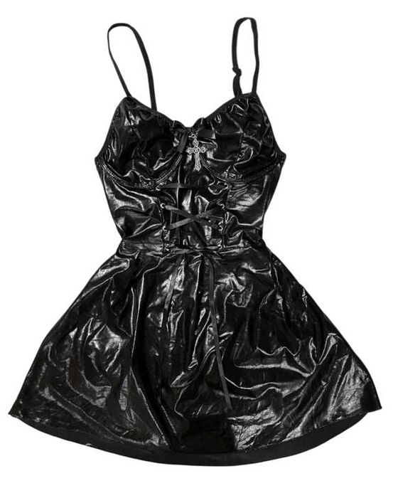 Готична вінтажна сукня з хрестом