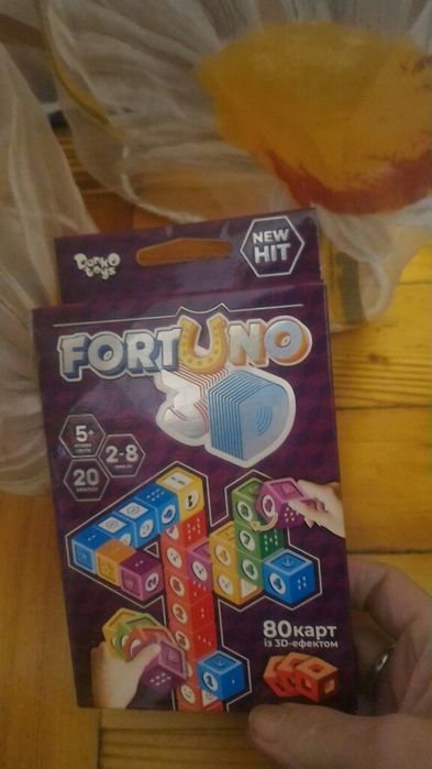 Игра настольная Уно, Uno,fortUno 3д