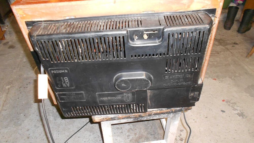 telewizor lampowy Lazuryt  PRL